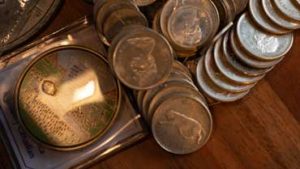 Rare collectible coins